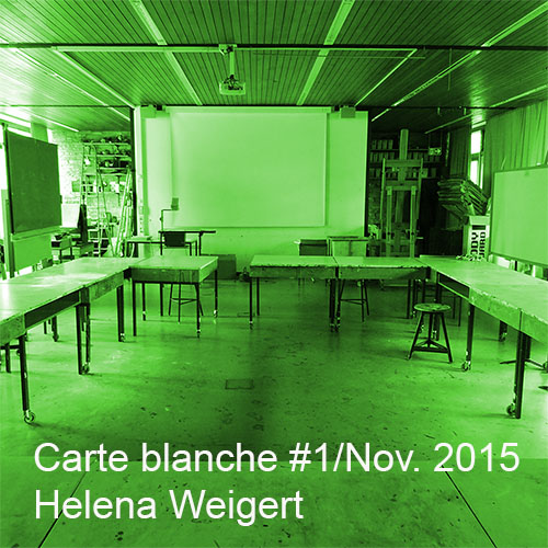 Carte blanche #1 Helena Weigert Startbild
