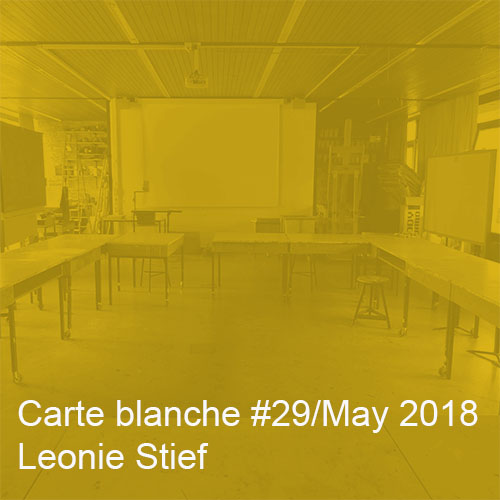 Carte blanche #29 Leonie Stief Startbild