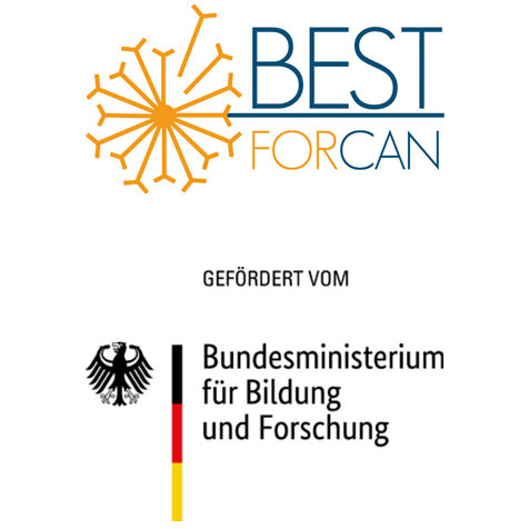 2 Logos: BESTFORCAN - BMBF