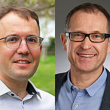 [Translate to Englisch:] (v.l.) Prof. Dr. Pirmin Fontaine, Prof. Dr. Heinrich Kuhn und Prof. Dr. Thomas Mählmann