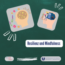 Plakat Resilienz und Mindfulness