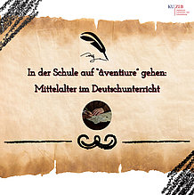 Plakat Mittelaler im Deutschunterricht
