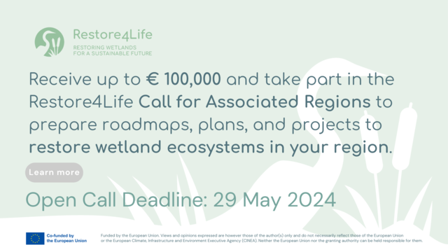 [Translate to Englisch:] Open Call for Regions des Restore4Life Projekts