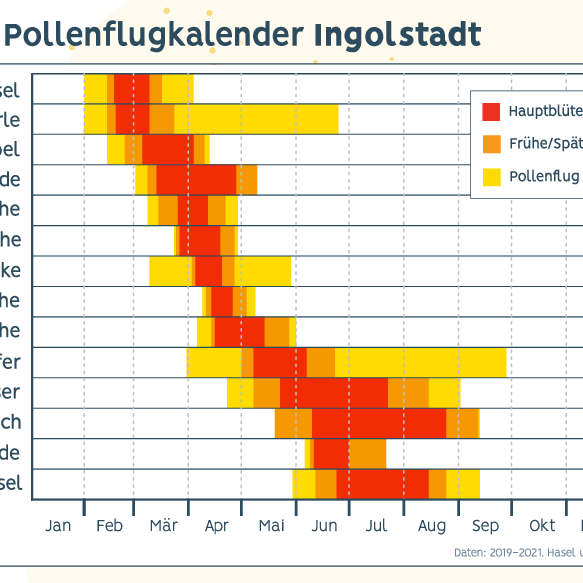 Pollenflugkalender Ingolstadt