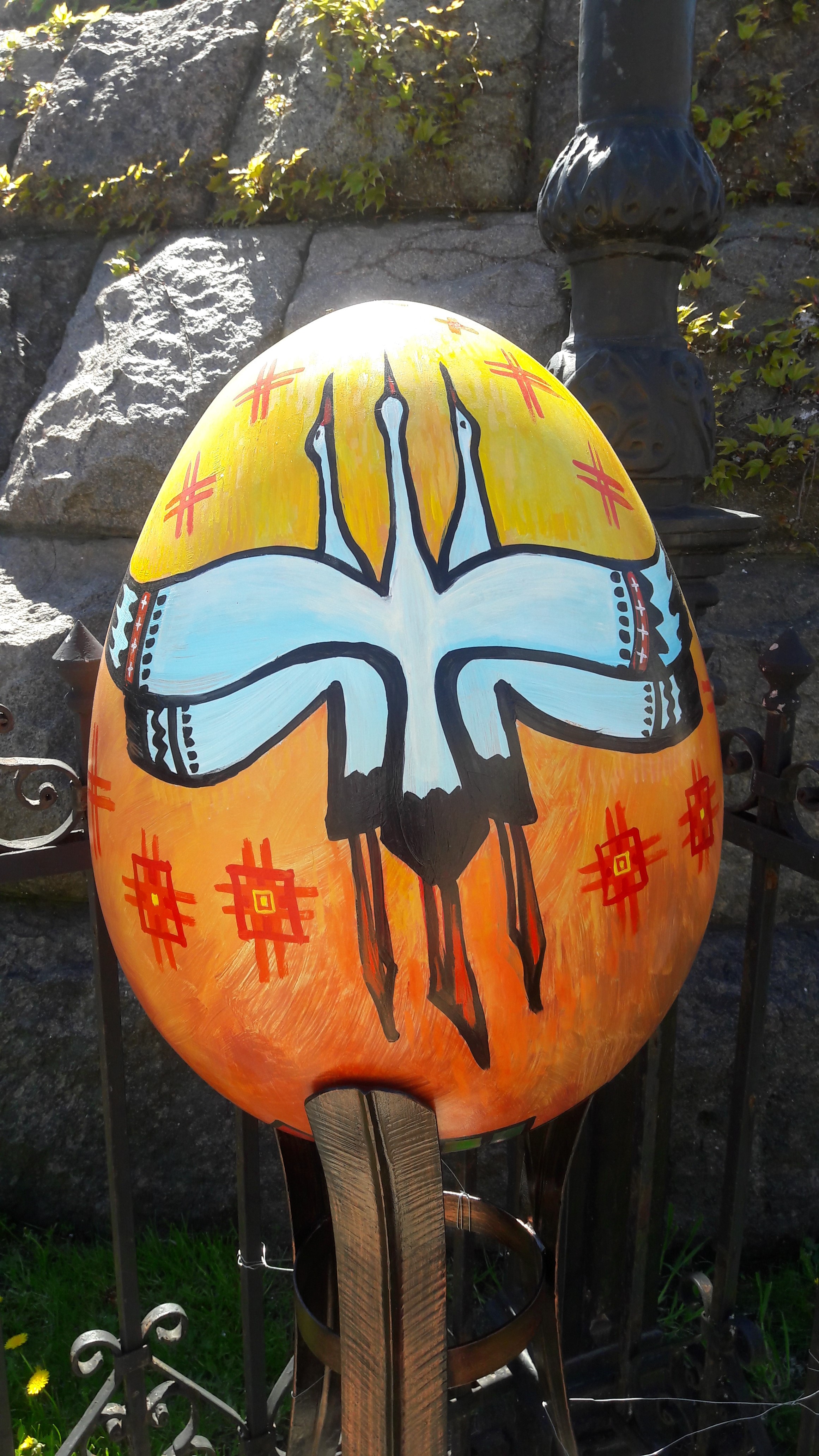 Ostereier erzählen vom Leben der Menschen in der Ukraine Katholische