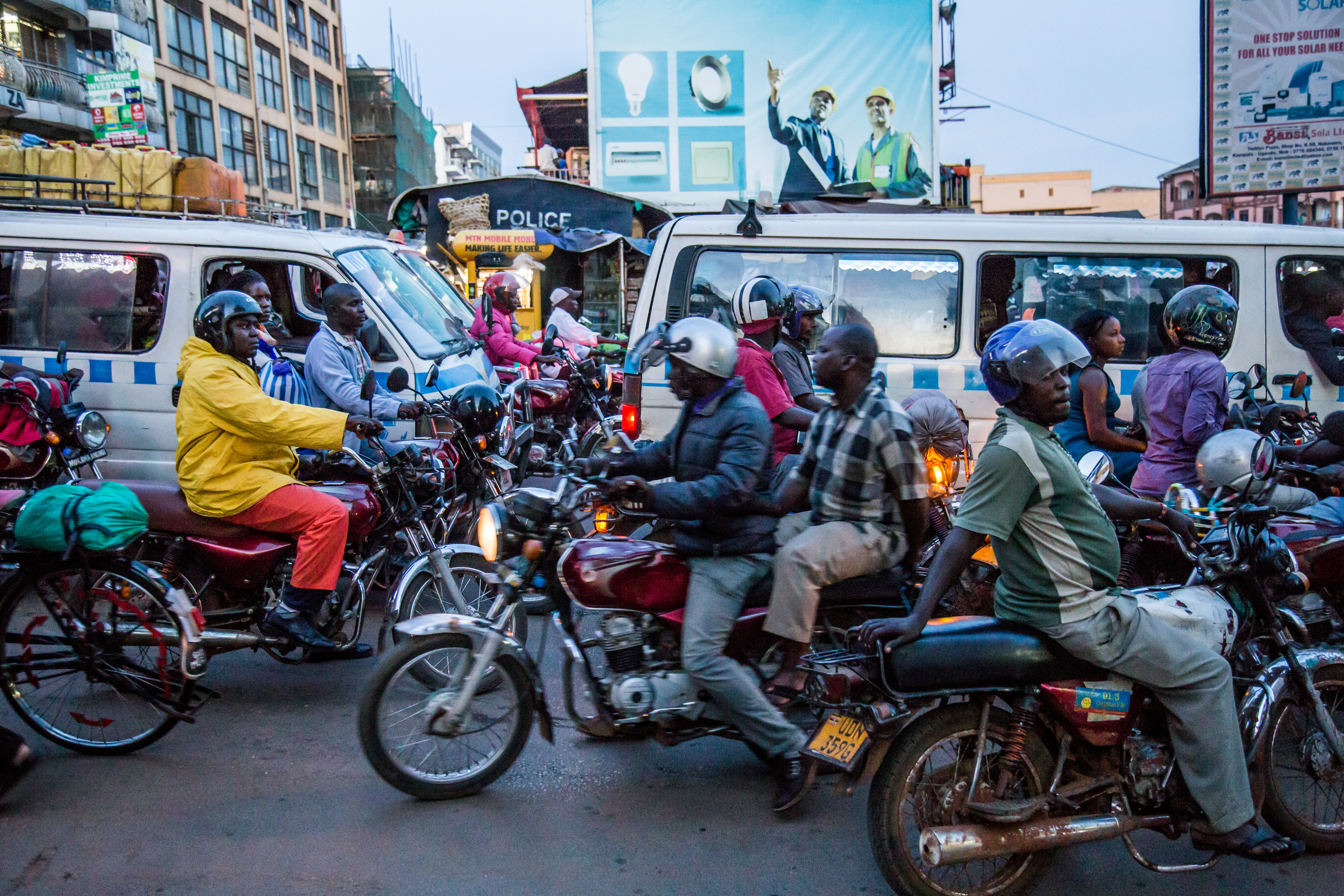 [Translate to Englisch:] Stadtverkehr Uganda