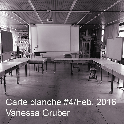 Carte blanche #4 Vanessa Gruber Startbild