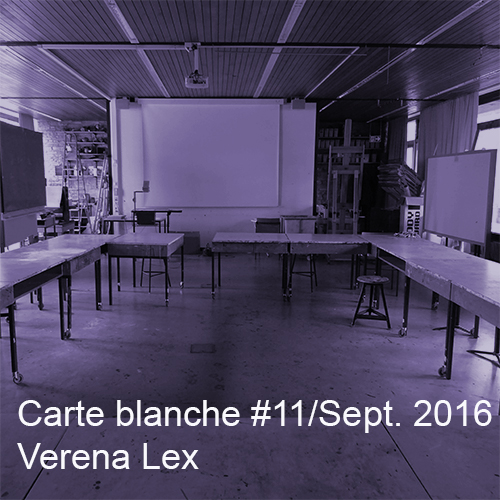 Carte blanche #11 Verena Lex Startbild