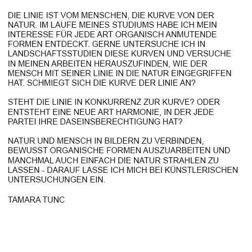 Carte blanche #13 Tamara Tunc Text