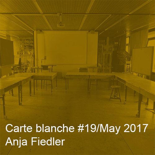 Carte blanche #19 Anja Fiedler Startbild