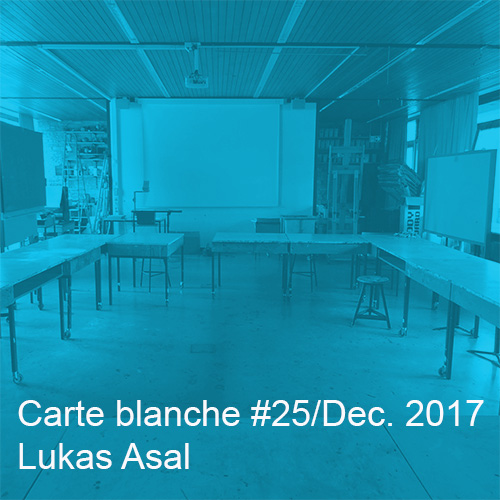 Carte blanche #25 Lukas Asal Startbild