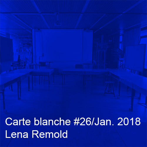 Carte blanche #26 Lena Remold Startbild