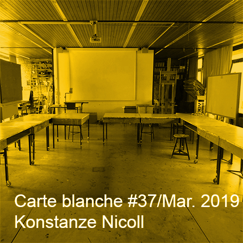 Carte blanche #37 Konstanze Nicoll Startbild