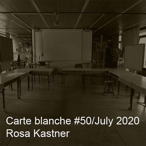 Carte blanche #50 Rosa Kastner Startbild