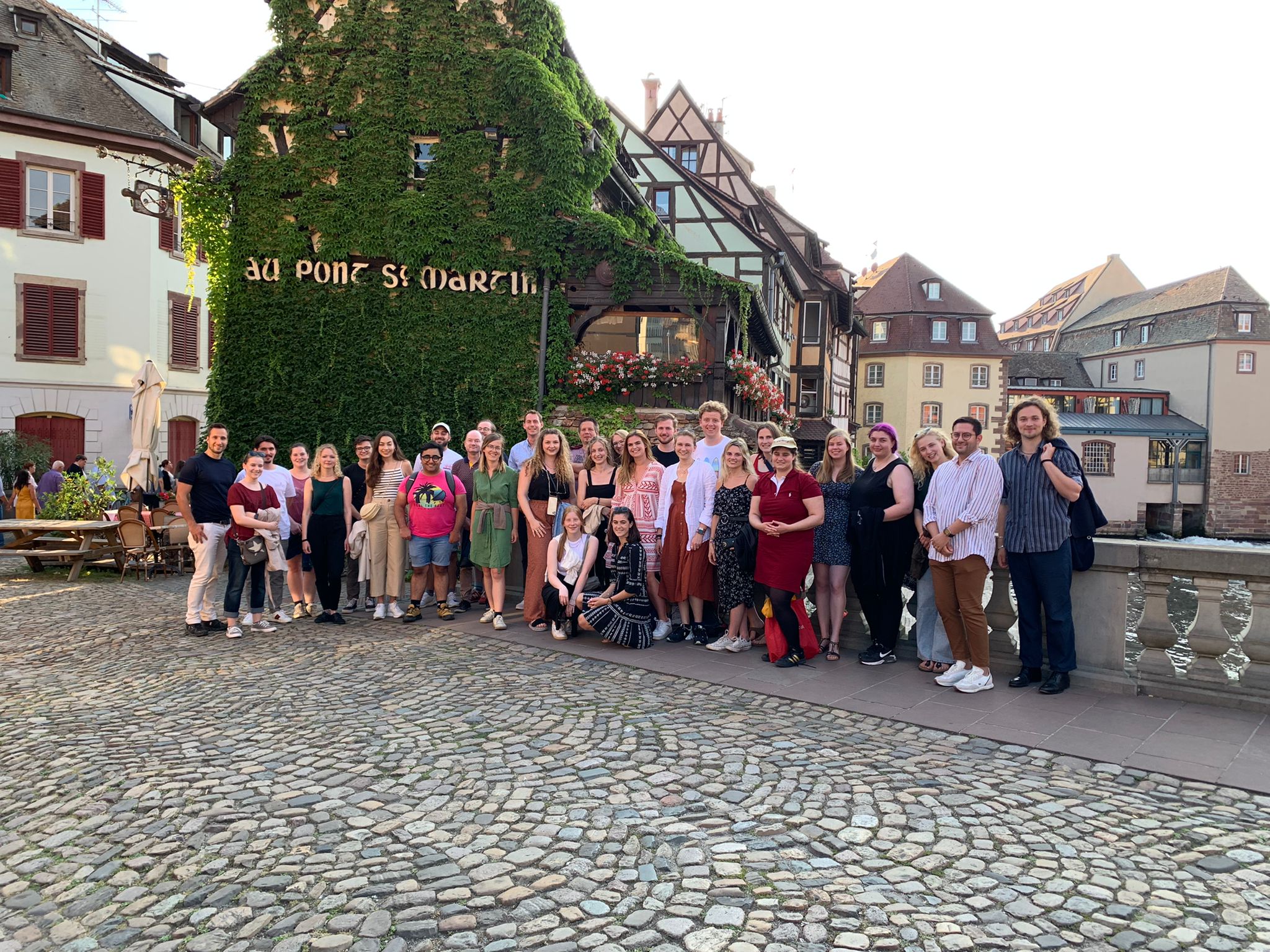 Straßburg Exkursion Gruppe