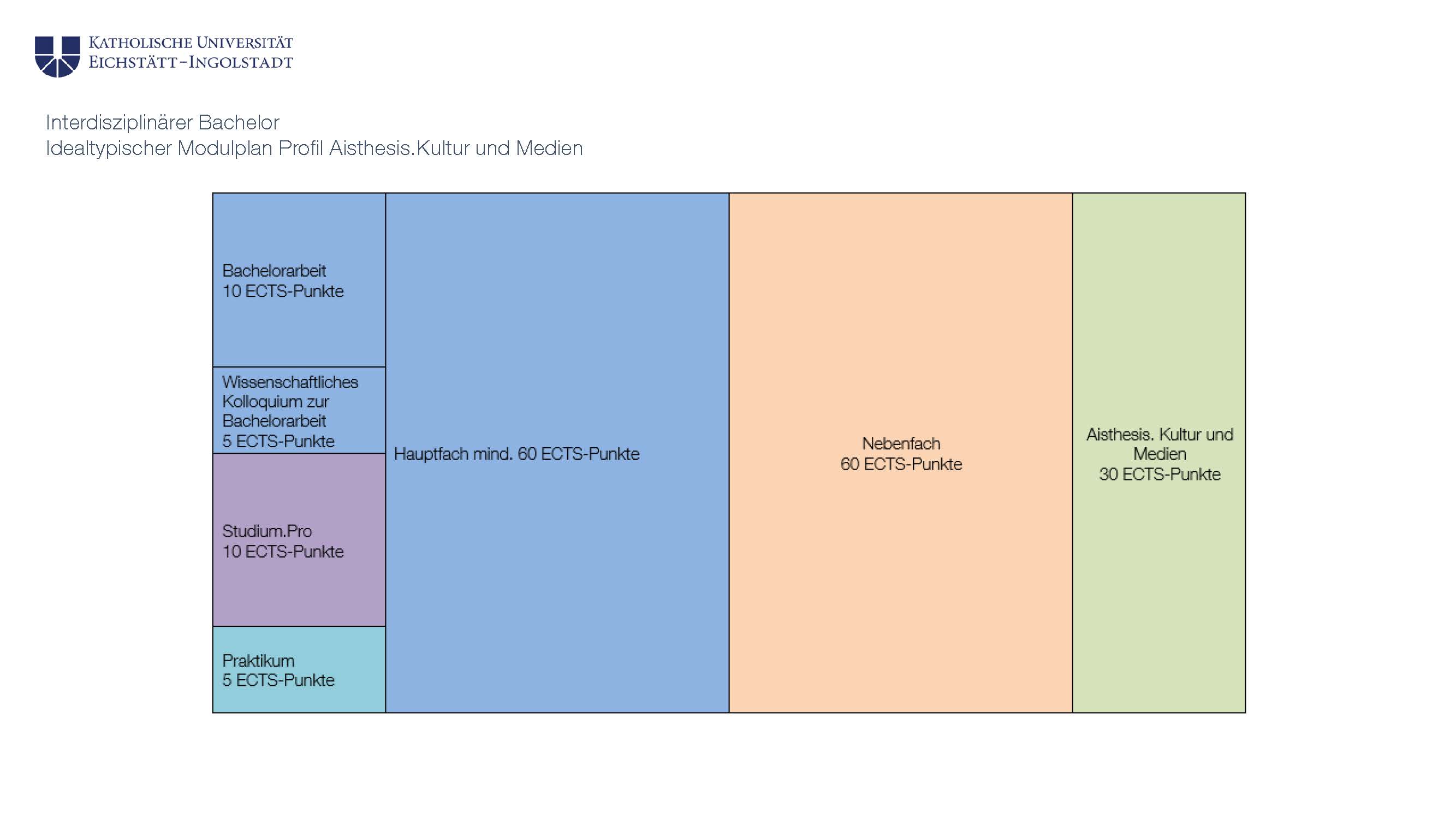 Modulplan Interdisziplinärer Bachelor Profil Aisthesis