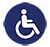 [Translate to Englisch:] Icon Rollstuhl