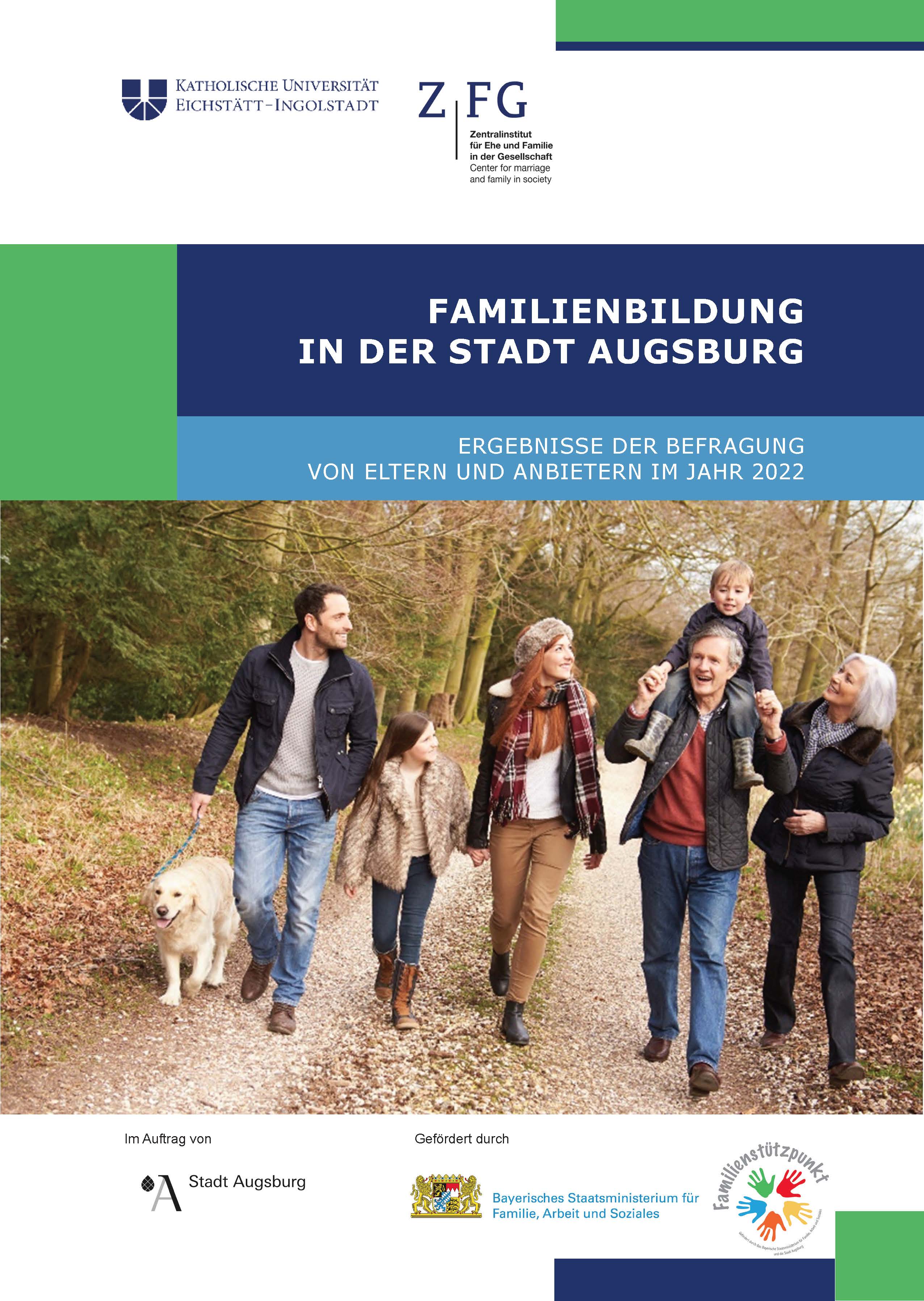 Titelseite Projektbericht Augsburg