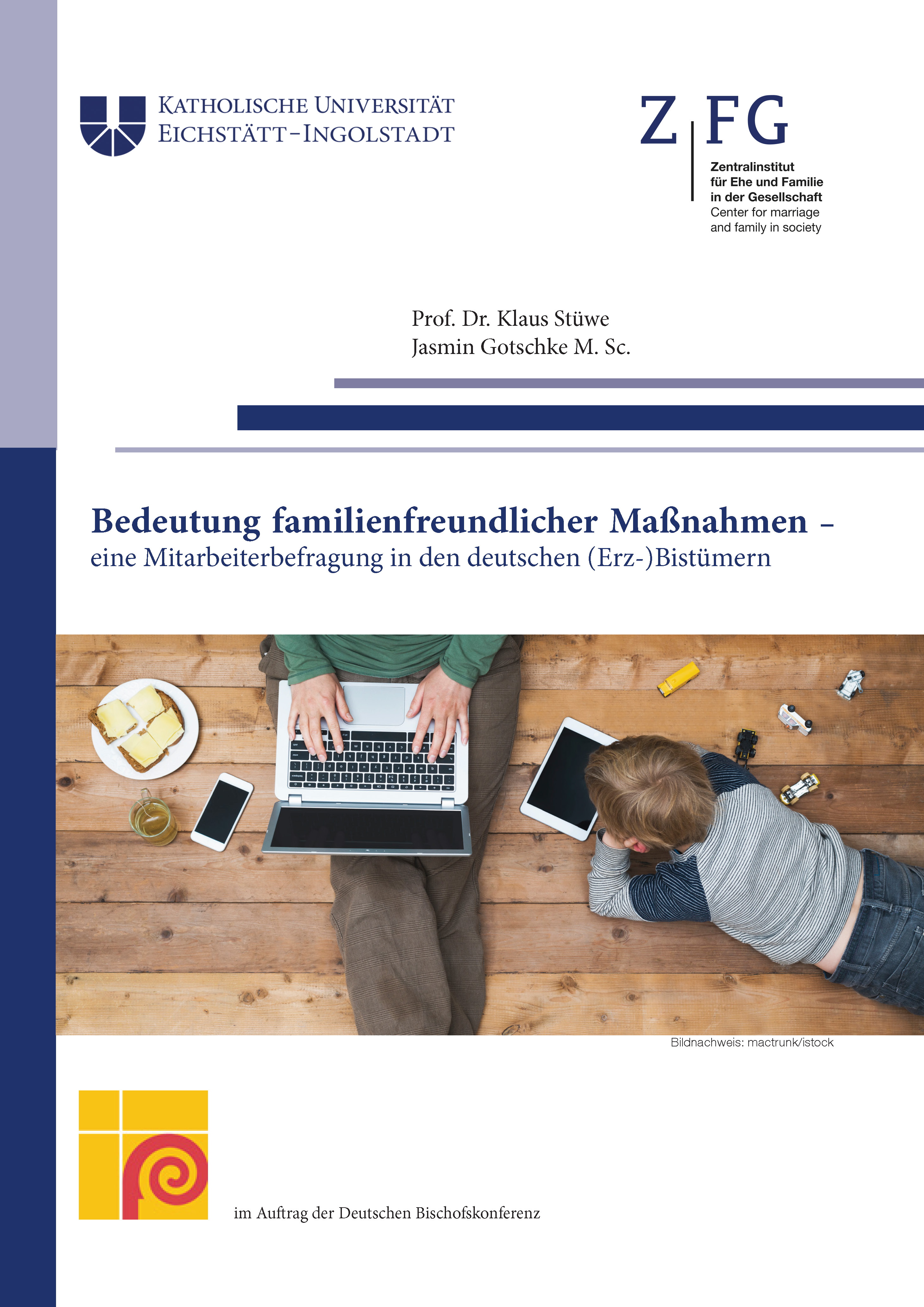 Titelseite Studie Familienfreundlichkeit Bistümer