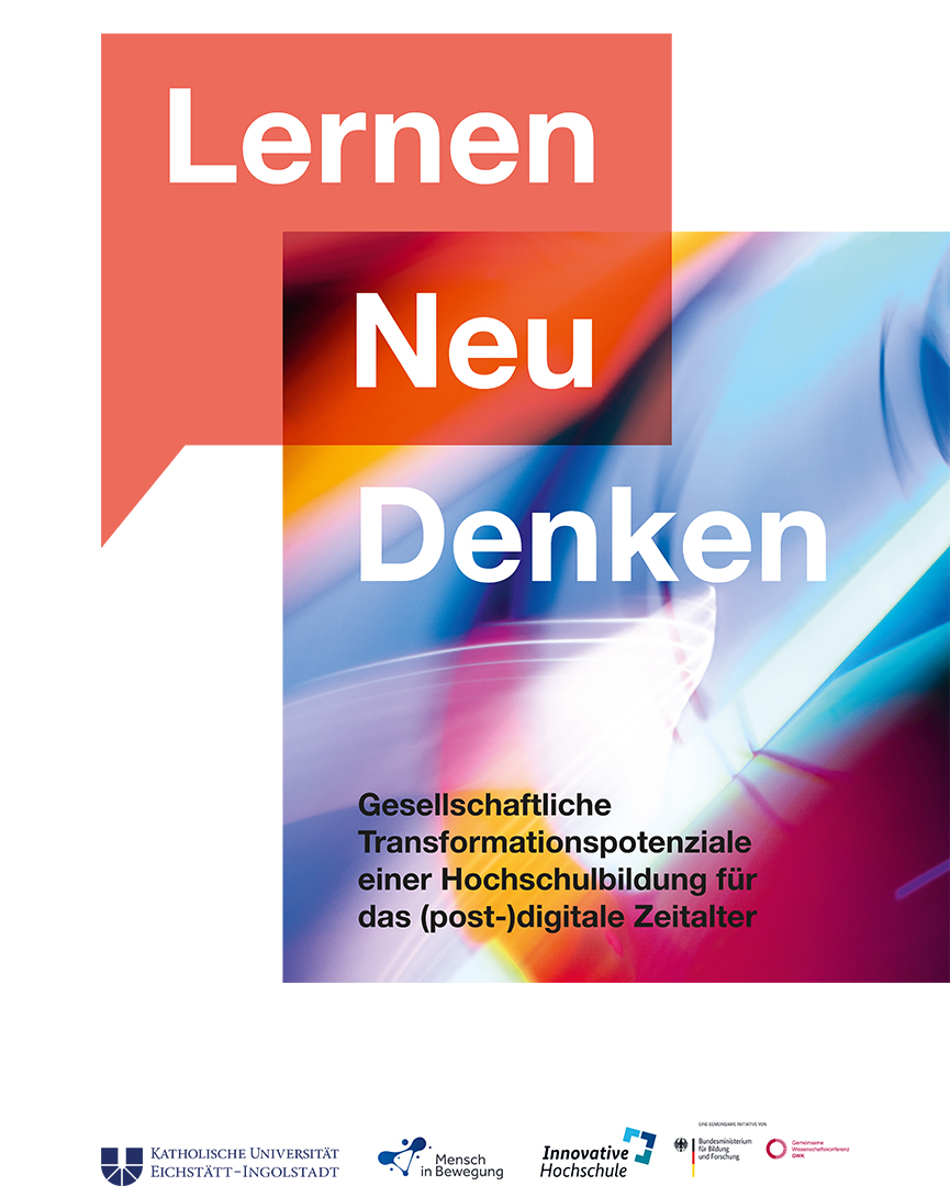 Das Bild zeigt das Cover eines Magazins mit dem Titel "Lernen neu denken"