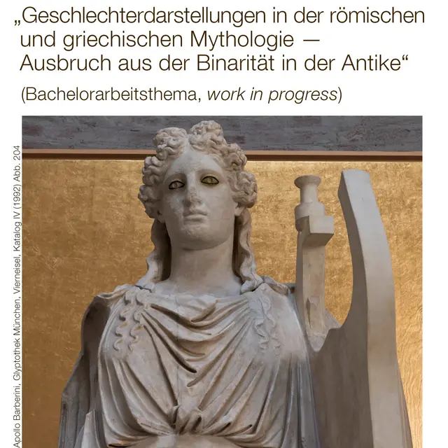 Klassische Arch&auml;ologie, Oberseminar 4. 5. 2026 16Uhr30