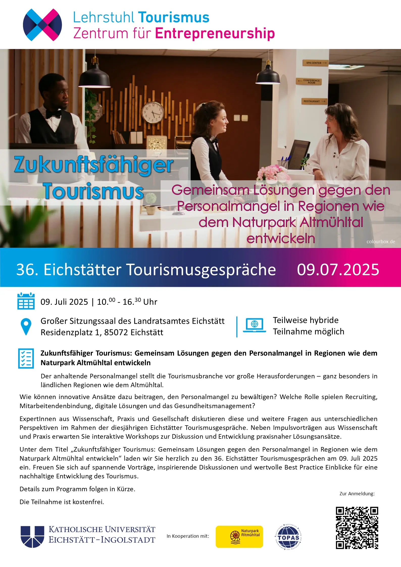 36. Eichstätter Tourismusgespräche 