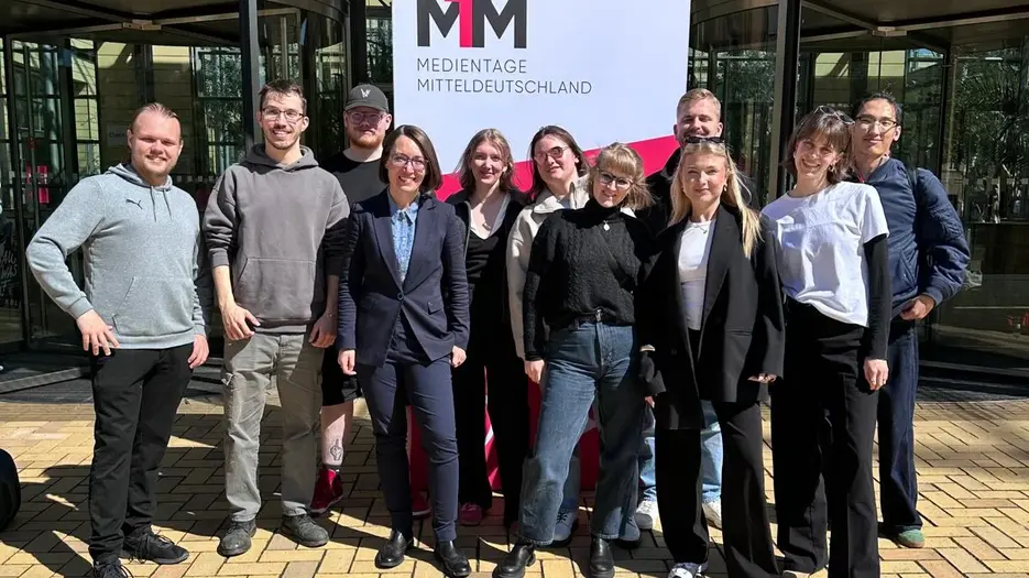 Gruppenfoto Medientage Mitteldeutschland