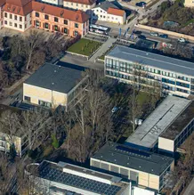Kollegiengebäude aus der Vogelperspektive