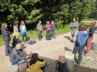 Exkursionsgruppe im Nationalpark Schwarzwald 