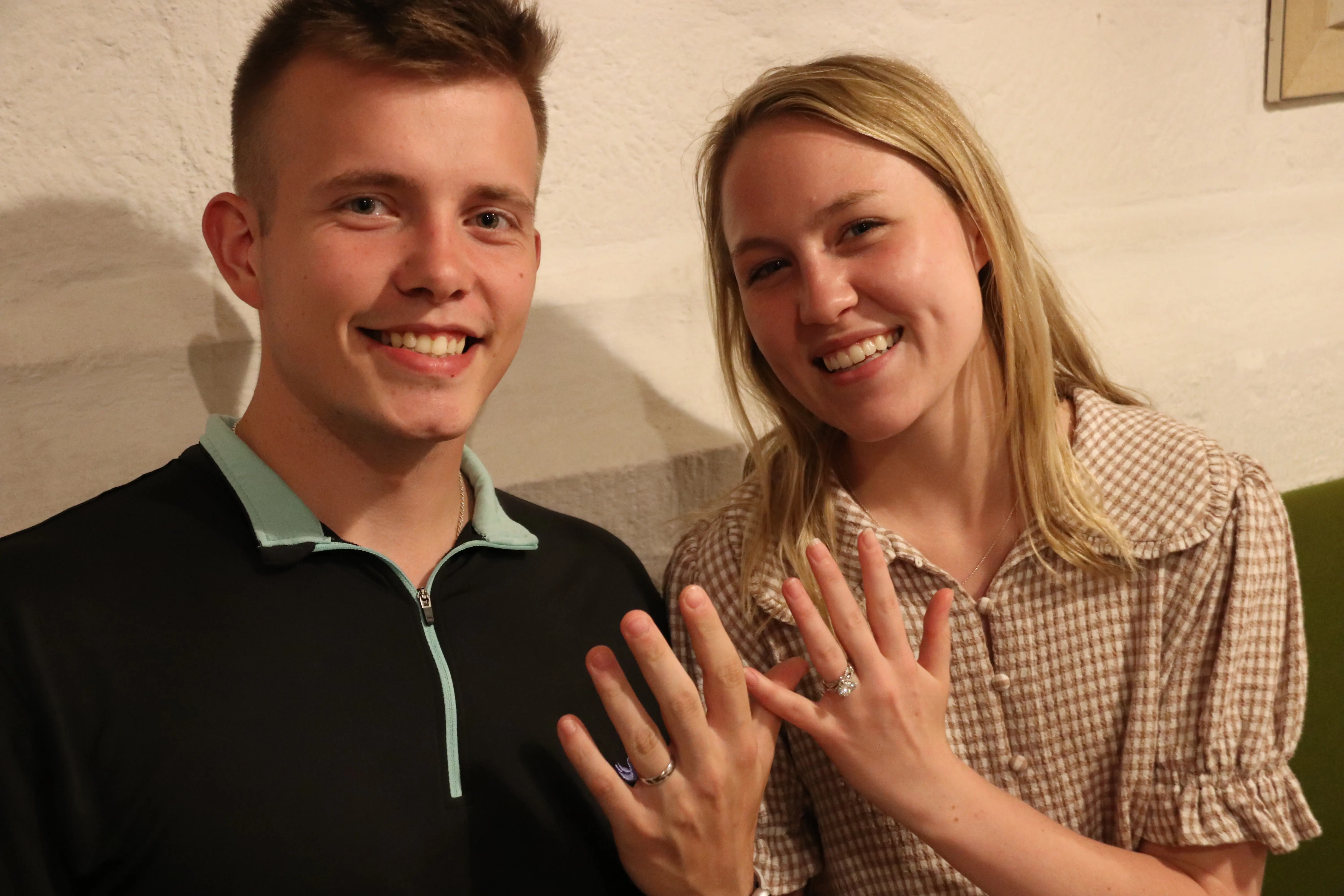 Das Brautpaar Brandon und Ana Lea