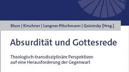Buchcover "Absurdit&auml;t und Gottesrede"
