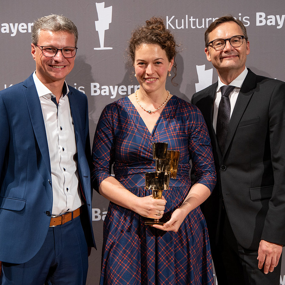 Für ihre Dissertation erhielt ebenfalls die Musikpädagogin Dr. Alicia de Banffy-Hall den Kulturpreis Bayern. (Foto: Bayernwerk AG).