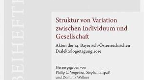 Cover des Sammelbands Struktur von Variation zwischen Individuum und Gesellschaft