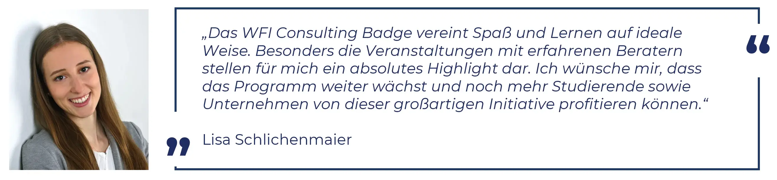 Aussagen unserer Studierenden