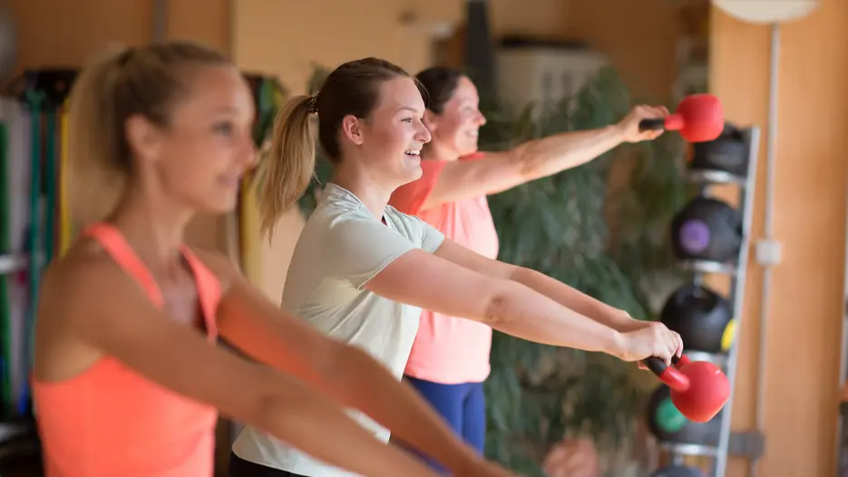 Frauen beim Sport