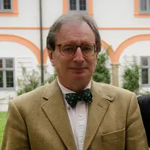 Jean-Luc Marion 2014 mit Prof. Dr. Walter Schweidler (Lehrstuhl für Philosophie an der KU) und Dr. Émilie Tardivel-Schick beim philosophischen Meisterkurs in Eichstätt