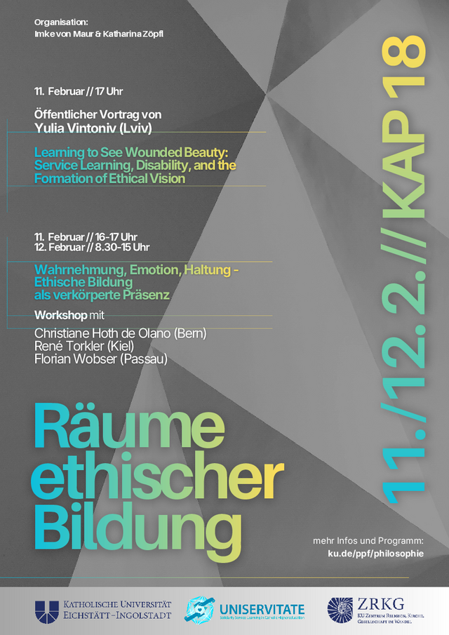 Workshop - R&auml;ume ethischer Bildung