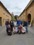 Abschlussbild in der Fuggerei in Augsburg