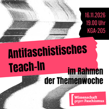 Antifascist Teach-In