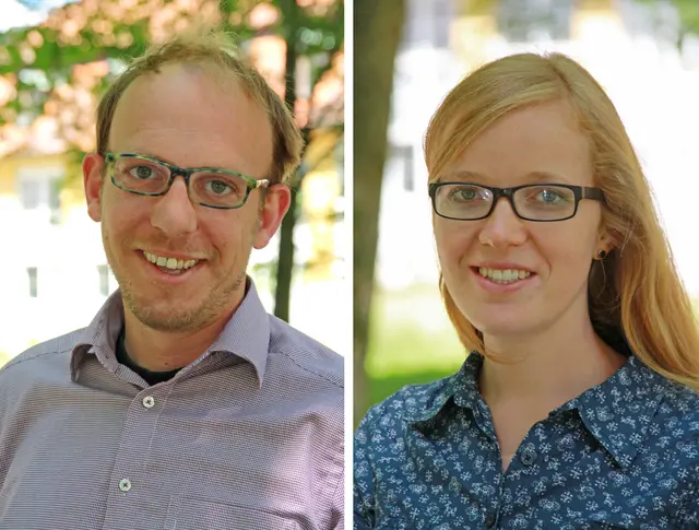 Hans-Martin Zademach und Andrea Käsbohrer