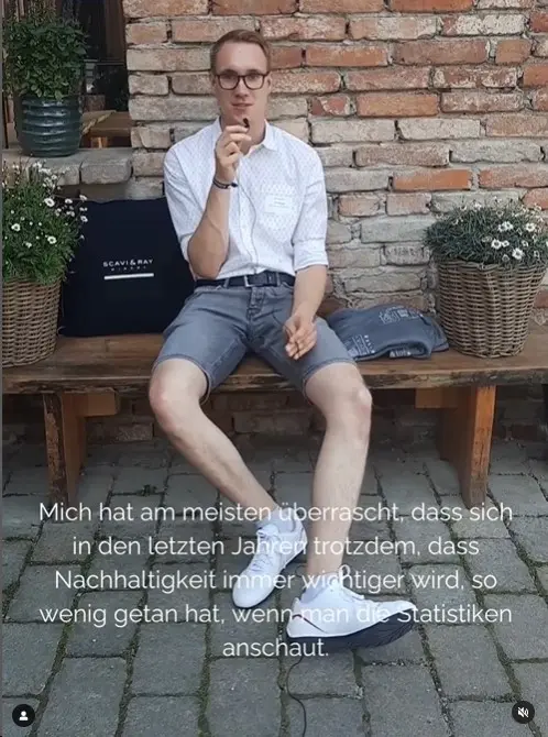 Ein Teilnehmer berichtet über seine Erfahrungen mit dem Programm. 