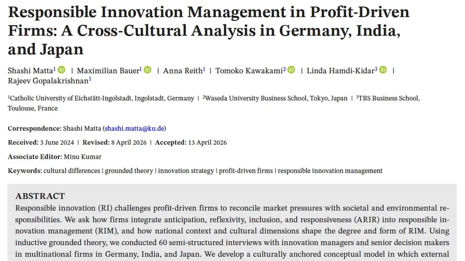 RI JPIM Publication