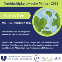 Nachhaltigkeitswoche Winter 2022