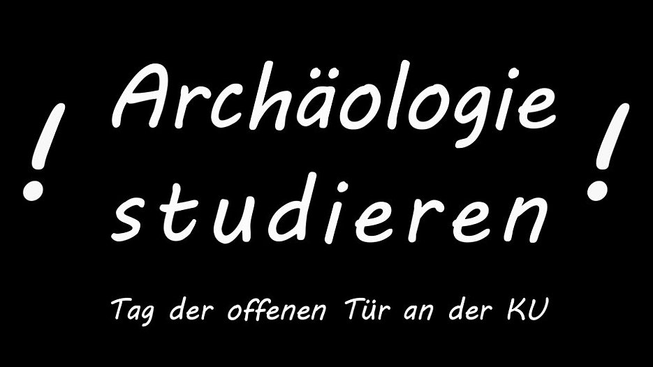Archäologie studieren. Fachberatung am Tag der Offenen Tür