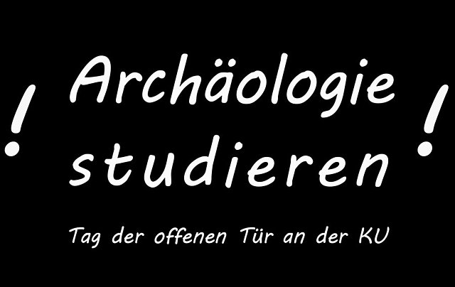 Archäologie studieren! Fachberatung am Tag der offenen Tür