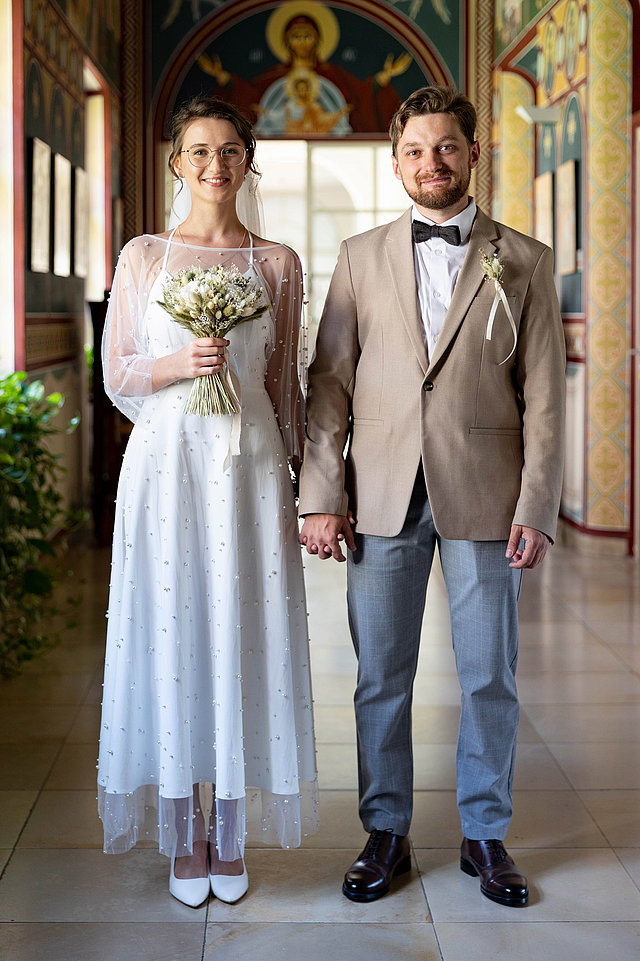 Hochzeit von Mykola und Yuliia