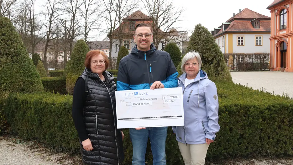 Spendenübergabe