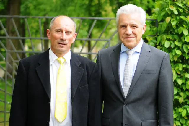 Peter Kahoun und Peter Ihrler