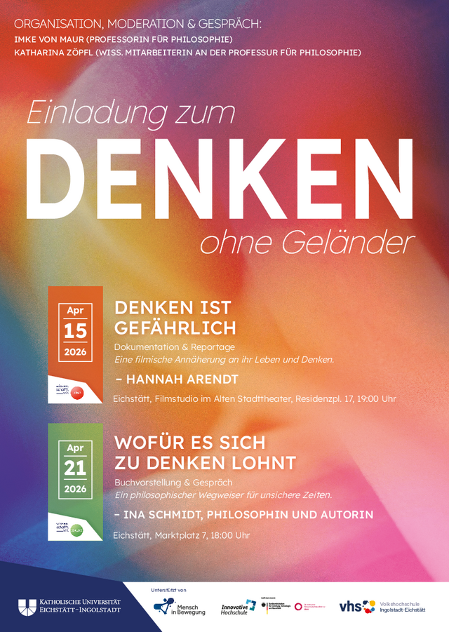 Denken ohne Gel&auml;nder