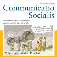 Das Cover der Communicatio Socialis 02/2025